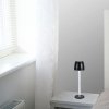 Lampka stołowa nocna V-TAC 3W LED 37cm ładowanie ściemnianie czarna VT-7576 3000K 310lm